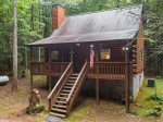 Lazy Bear Cove - Front of Cabin
